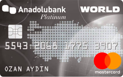 ANADOLUBANK  Anadolubank Worldcard